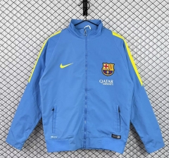 Retro 15-16 Barcelona Blue Trench Coat - 3257