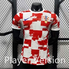 Player Version 26-27 Special Edition Croatia White&Red Thailand Soccer Jersey AAA-4285