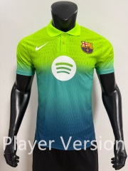 Player Version 26-27 Barcelona Blue&reen Thailand Soccer Jersey AAA-SJ
