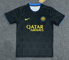 (S-4XL)26-27 Inter Milan Black Thailand Training Soccer Jersey AAA-2483 (S-4XL)26-27 Inter Milan Black Thailand Training Soccer Jersey AAA-2483