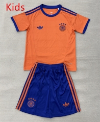 26-27 Germany Goalkeeper Orange Kids/Youth Soccer Uniform-AY