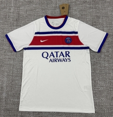 (S-4XL)26-27 Paris SG White Thailand Training Soccer Jersey AAA-4506