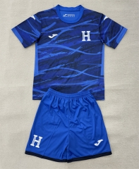 26-27 Honduras Fourth Away Blue Soccer Uniform-AY 26-27 Honduras Fourth Away Blue Soccer Uniform-AY