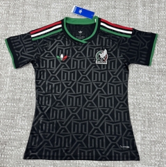 2026 Mexico Second Away Black  Women Thailand Soccer Jersey AAA-4506