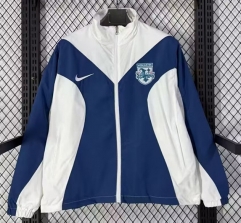 (S-3XL) 26-27 England Blue&White Trench Coat - 7642 (S-3XL) 26-27 England Blue&White Trench Coat - 7642