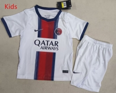 26-27 Paris Away White Kids/Youth Soccer Uniform-507