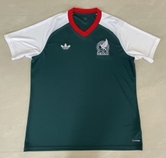 26-27 Mexico Green Thailand Training Soccer Jersey AAA-5492 26-27 Mexico Green Thailand Training Soccer Jersey AAA-5492