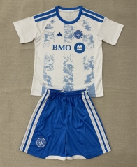 26-27 Montreal Impact Away White&Blue Soccer Unifrom-AY