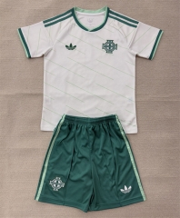 26-27 Northern Ireland Away White Soccer Uniform-AY