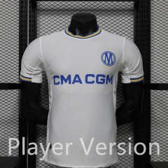 Player Version 26-27 Olympique de Marseille Home White Thailand Sccer Jersey AAA-888