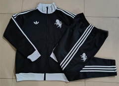 26-27 Juventus FC Black Thailand Soccer Jacket Uniform-815 26-27 Juventus FC Black Thailand Soccer Jacket Uniform-815