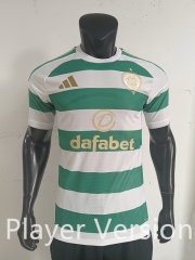 Player Version 26-27 Celtic Home White&Green Thailand Soccer jersey AAA-0871
