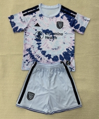 26-27 San Jose Earthquakes Away Blue Soccer Uniform-AY