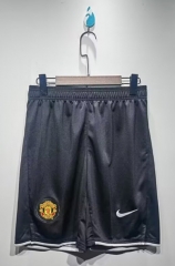 Retro Version 07-08 Manchester United Black Thailand Soccer Shorts-2483