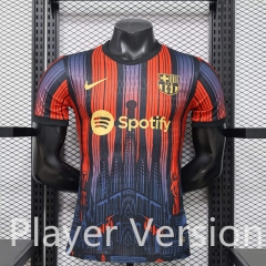 Player Version 26-27 Sagrada Familia Special Edition Barcelona Red&Blue Thailand Soccer Jersey AAA-3596