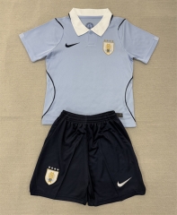 26-27 Uruguay Home Blue Soccer Uniform-AY 26-27 Uruguay Home Blue Soccer Uniform-AY