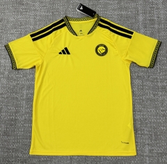 (S-4XL)26-27 Al-Nassr FC Home Yellow Thailand Soccer Jersey AAA-4506