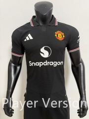 Player Version 26-27 Manchester United Black Soccer Jersey-SJ