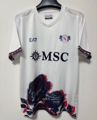 (S-4XL) 26-27 Special Edition Napoli White Thailand Soccer Jersey AAA-2483 (S-4XL) 26-27 Special Edition Napoli White Thailand Soccer Jersey AAA-2483