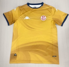 26-27 Tunisia Second Away Yellow Thailand Soccer Jersey-4914 26-27 Tunisia Second Away Yellow Thailand Soccer Jersey-4914