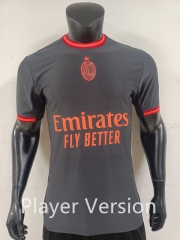 Player Version 26-27 AC Milan 2nd Away Black Thailand Soccer Jersey AAA-0871 Player Version 26-27 AC Milan 2nd Away Black Thailand Soccer Jersey AAA-0871