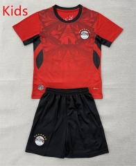 26-27 Egypt Home Red Kids/Youth Soccer Uniform-AY