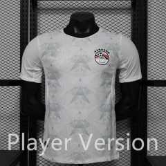 (M-3XL) Player Version 26-27 Egypt Away White Thailand Soccer Jersey AAA-888 (M-3XL) Player Version 26-27 Egypt Away White Thailand Soccer Jersey AAA-888