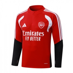 26-27 Arsenal Red Thailand Soccer Tracksuit-815