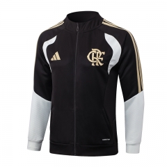 26-27 Flamengo Dark Brown Thailand Soccer Jacket -815 26-27 Flamengo Dark Brown Thailand Soccer Jacket -815