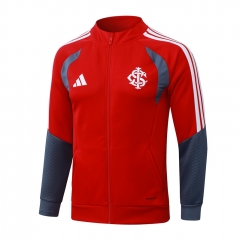 26-27 Brazil SC Internacional Red Thailand Soccer Jacket -815 26-27 Brazil SC Internacional Red Thailand Soccer Jacket -815