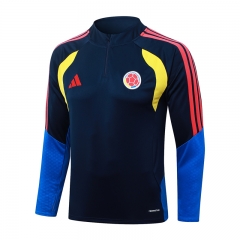 26-27 Columbia Royal Blue Thailand Soccer Tracksuit-815