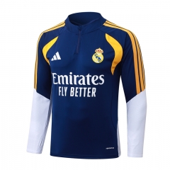 26-27 Real Madrid Royal Blue Thailand Soccer Tracksuit-815