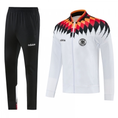 26-27 Germany White Thailand Soccer Jacket Uniform-815 26-27 Germany White Thailand Soccer Jacket Uniform-815