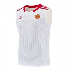 26-27 Manchester United White&Red Vest Thailand Soccer -418 26-27 Manchester United White&Red Vest Thailand Soccer -418