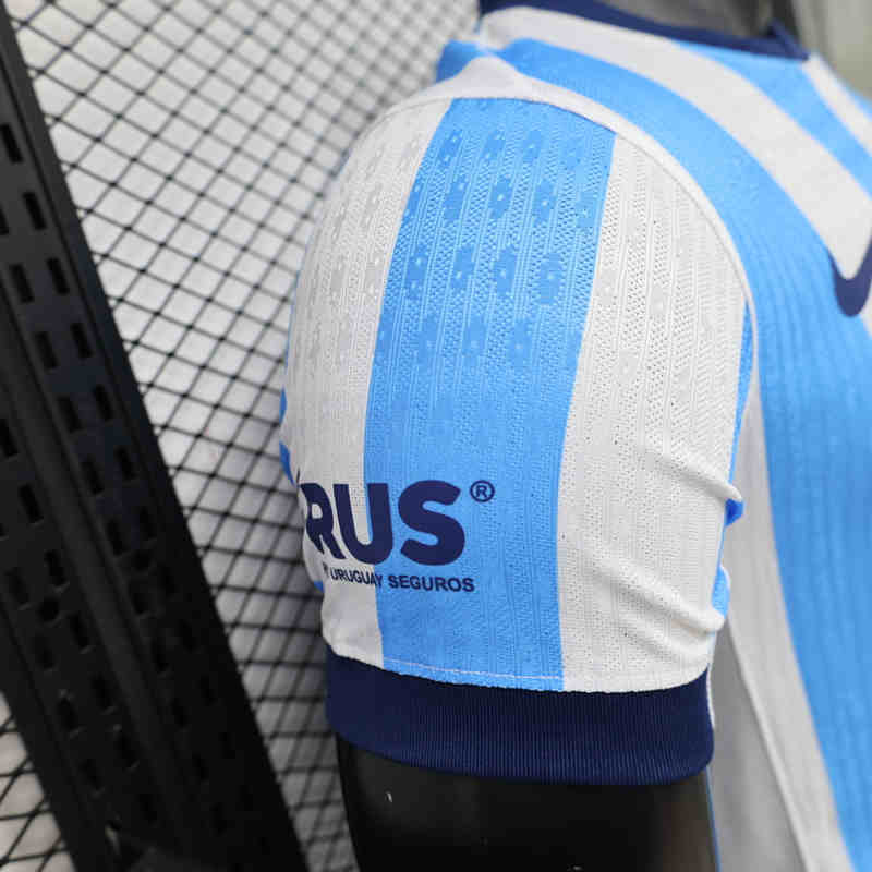 (S-4XL) 26-27 Player Version Racing Club de Avellaneda Home Blue&White Thailand Soccer Jersey AAA-888