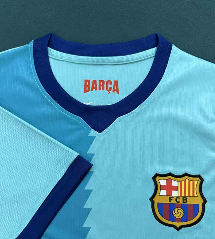 26-27 Barcelona 2nd Away Blue Soccer Uniform-6748