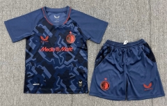 26-27 Feyenoord Rotterdam 2nd Away Dark Blue  Soccer Uniform-3162