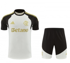26-27 Flamengo Beige Thailand Training Soccer Uniform-4627 26-27 Flamengo Beige Thailand Training Soccer Uniform-4627