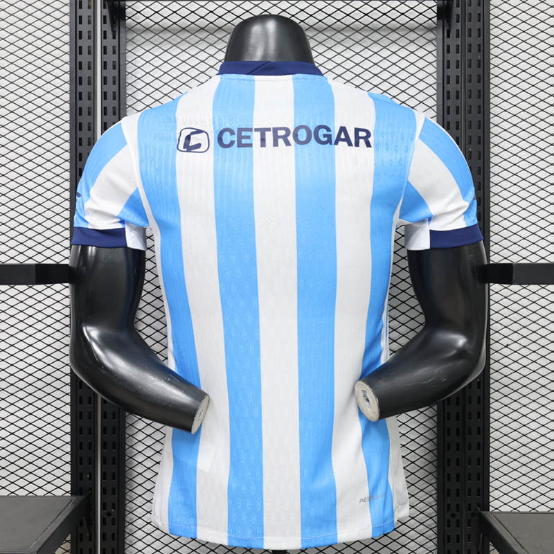(S-4XL) 26-27 Player Version Racing Club de Avellaneda Home Blue&White Thailand Soccer Jersey AAA-888
