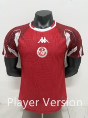 Player version 26-27 Tunisia Home Red Thailand Soccer Jersey-7358 Player version 26-27 Tunisia Home Red Thailand Soccer Jersey-7358
