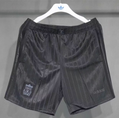 Retro Version 95-96 Liverpool Black Thailand Soccer Shorts-4563 Retro Version 95-96 Liverpool Black Thailand Soccer Shorts-4563