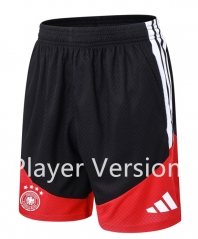 Player Version (S-4XL) 26-27 Germany Black Thailand Soccer Shorts-9926