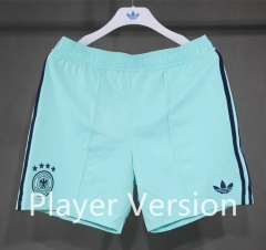 Player Version (S-3XL) 26-27 Germany Away Green Thailand Soccer Shorts-4563
