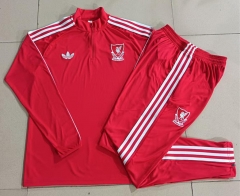 26-27 Liverpool Red Thailand Soccer Tracksuit Uniform-815