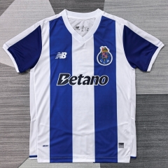 (S-4XL) 26-27 Porto Home Blue&White Thailand Soccer Jersey AAA-4927 (S-4XL) 26-27 Porto Home Blue&White Thailand Soccer Jersey AAA-4927