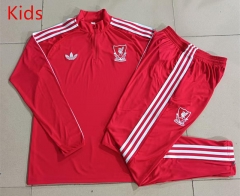 26-27 Liverpool Red Kids/Youth Thailand Soccer Tracksuit-815