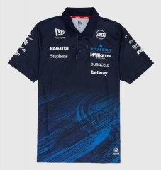 2026 Williams Blue Lapel Formula One Racing Suit 2026 Williams Blue Lapel Formula One Racing Suit
