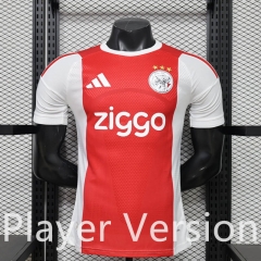 Player Version 26-27 Ajax Home Red Thailand Soccer Jersey AAA-888 Player Version 26-27 Ajax Home Red Thailand Soccer Jersey AAA-888