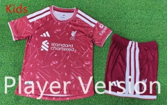 26-27 Player Version Liverpool Home Red Kids/Youth Soccer Uniform-9926 26-27 Player Version Liverpool Home Red Kids/Youth Soccer Uniform-9926