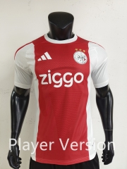 Player Version 26-27 Ajax Home Red Thailand Soccer Jersey AAA-0871 Player Version 26-27 Ajax Home Red Thailand Soccer Jersey AAA-0871